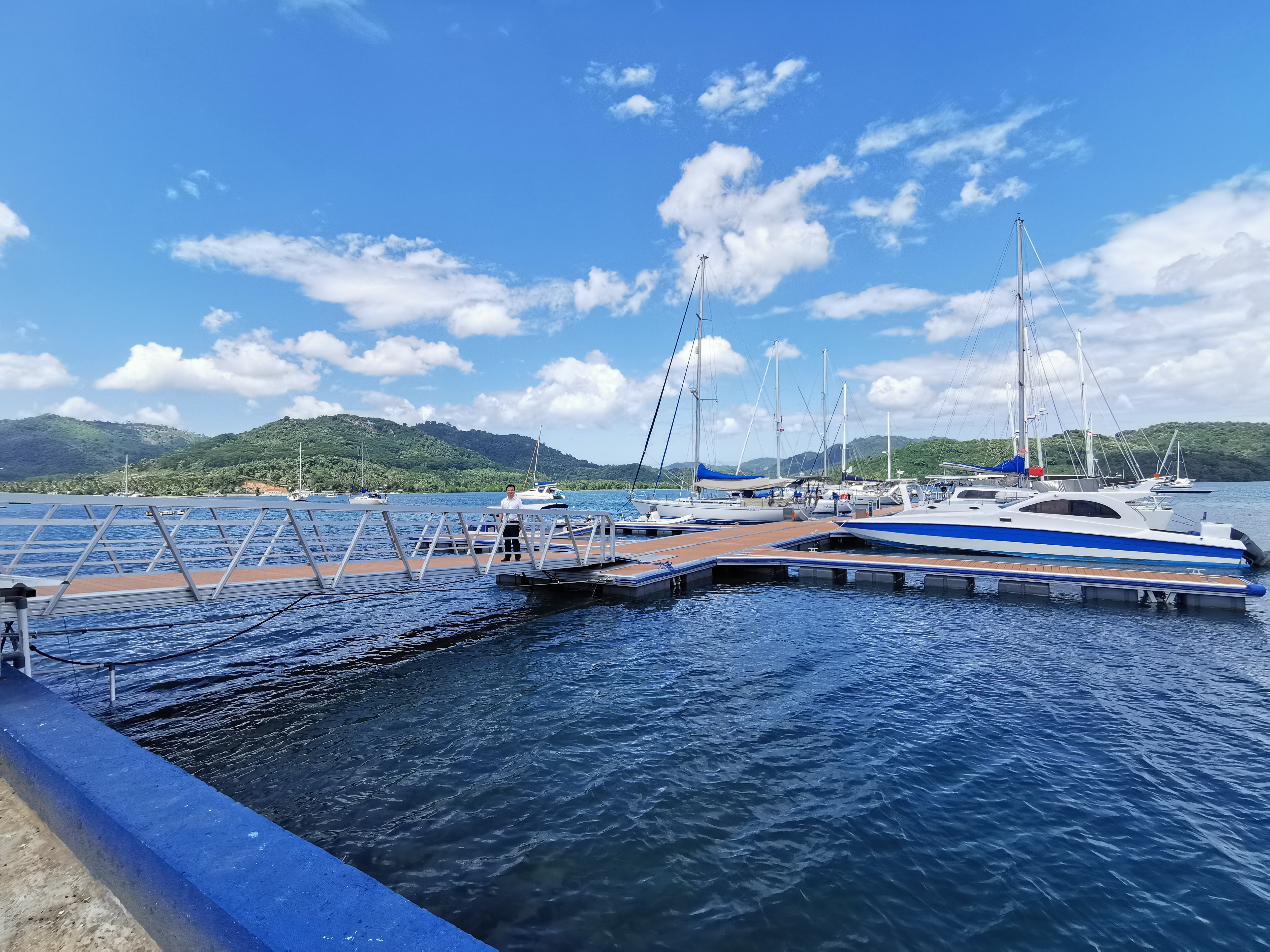 Puerto deportivo de Lombok Indonesia