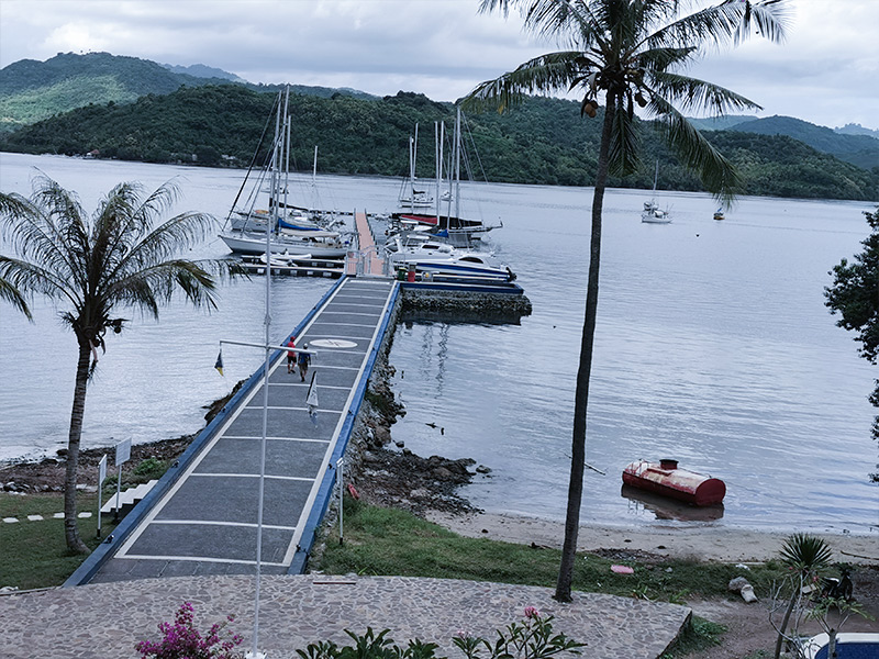 Puerto deportivo de Lombok Indonesia